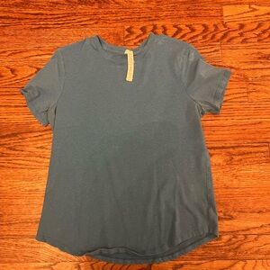 Lululemon Athletica Teal Crew Neck Tee